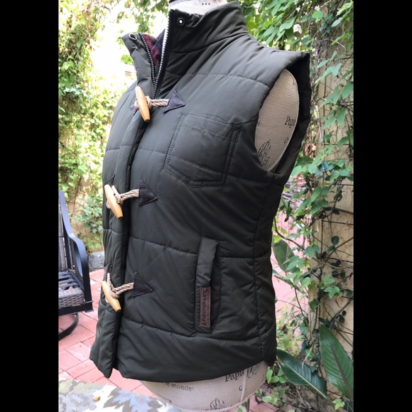 LEGENDARY WHITETAILS Cute & Practical Olive Green Vest Sz S - Picture 2 of 6